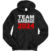 Team Garbage For Trump 2024 Maga Tie Dye Hoodie