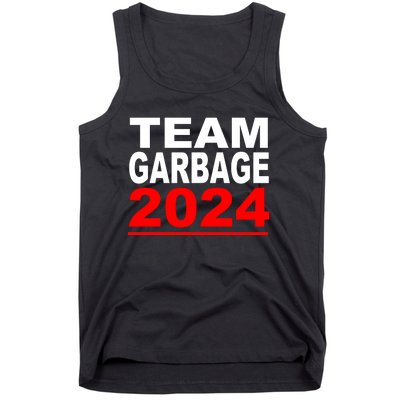 Team Garbage For Trump 2024 Maga Tank Top