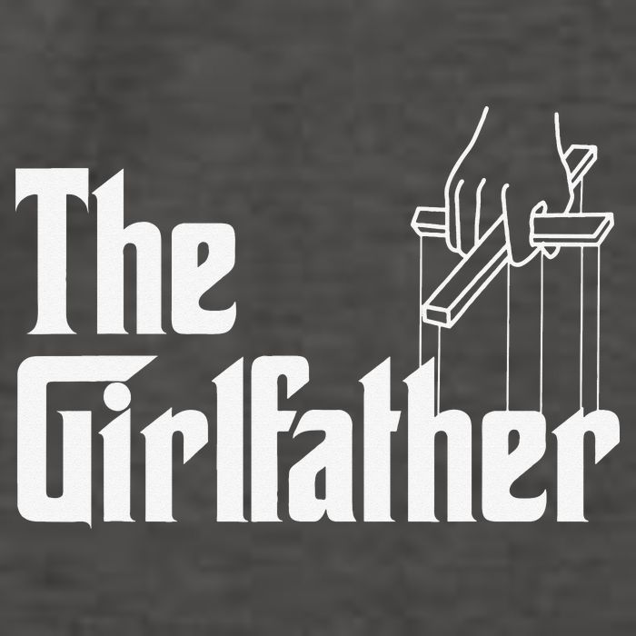 The GirlFather Funny Mother's Day Gift for Single Moms Vector Backpack