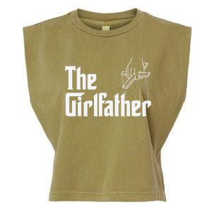 The GirlFather Funny Mother's Day Gift for Single Moms Garment-Dyed Women's Muscle Tee