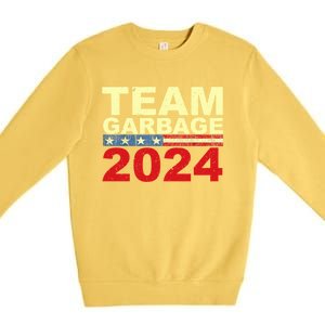 Team Garbage For Trump 2024 Elections 2024 Vote For Trump Premium Crewneck Sweatshirt