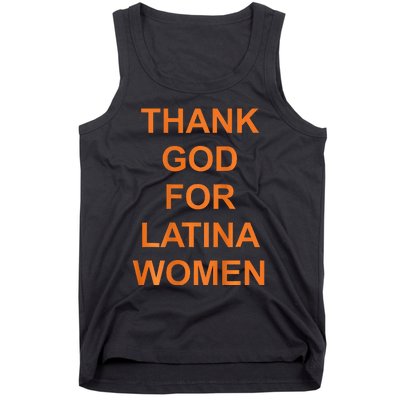 Thank God For Latina Tank Top