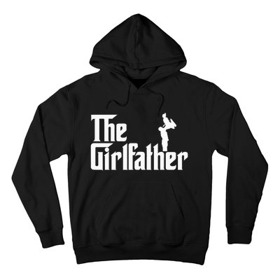 The Girl Father Gift Funny Dad Of Best Hoodie