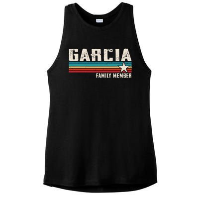 Team Garcia Family Member Ladies PosiCharge Tri-Blend Wicking Tank