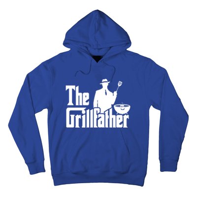 The Grillfather Funny Bbq Design For Dads Cool Gift Hoodie