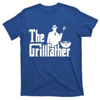 The Grillfather Funny Bbq Design For Dads Cool Gift T-Shirt