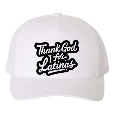 Thank God For Latinas Yupoong Adult 5-Panel Trucker Hat