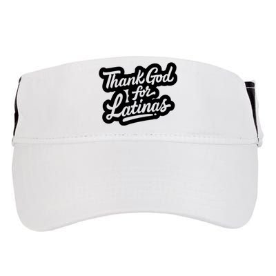 Thank God For Latinas Adult Drive Performance Visor