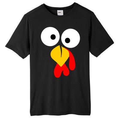 Turkey Gobble Face Costume Tall Fusion ChromaSoft Performance T-Shirt