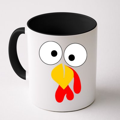 Turkey Gobble Face Costume Mug