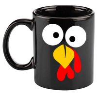 Turkey Gobble Face Costume 11oz C Handle Ceramic Mug