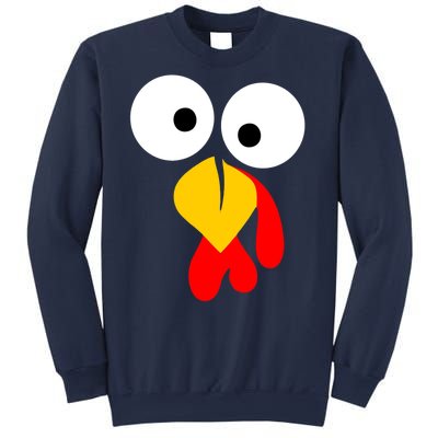 Turkey Gobble Face Costume Sweatshirt