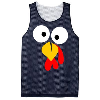 Turkey Gobble Face Costume Mesh Reversible Basketball Jersey Tank