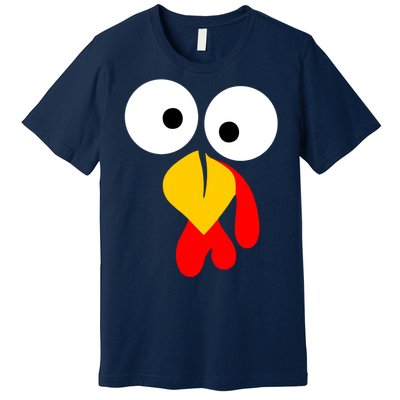 Turkey Gobble Face Costume Premium T-Shirt