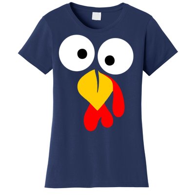 Turkey Gobble Face Costume Women's T-Shirt