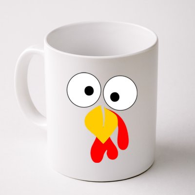 Turkey Gobble Face Costume Coffee Mug