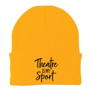 Theater Gifts For Actors Musical Theatre Is My Sport TShirt Knit Cap Winter Beanie