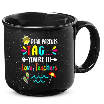 Teacher Gift Funny Last Day Of School 15oz Campfire Ceramic Mug