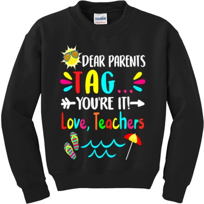 Teacher Gift Funny Last Day Of School Kids Sweatshirt