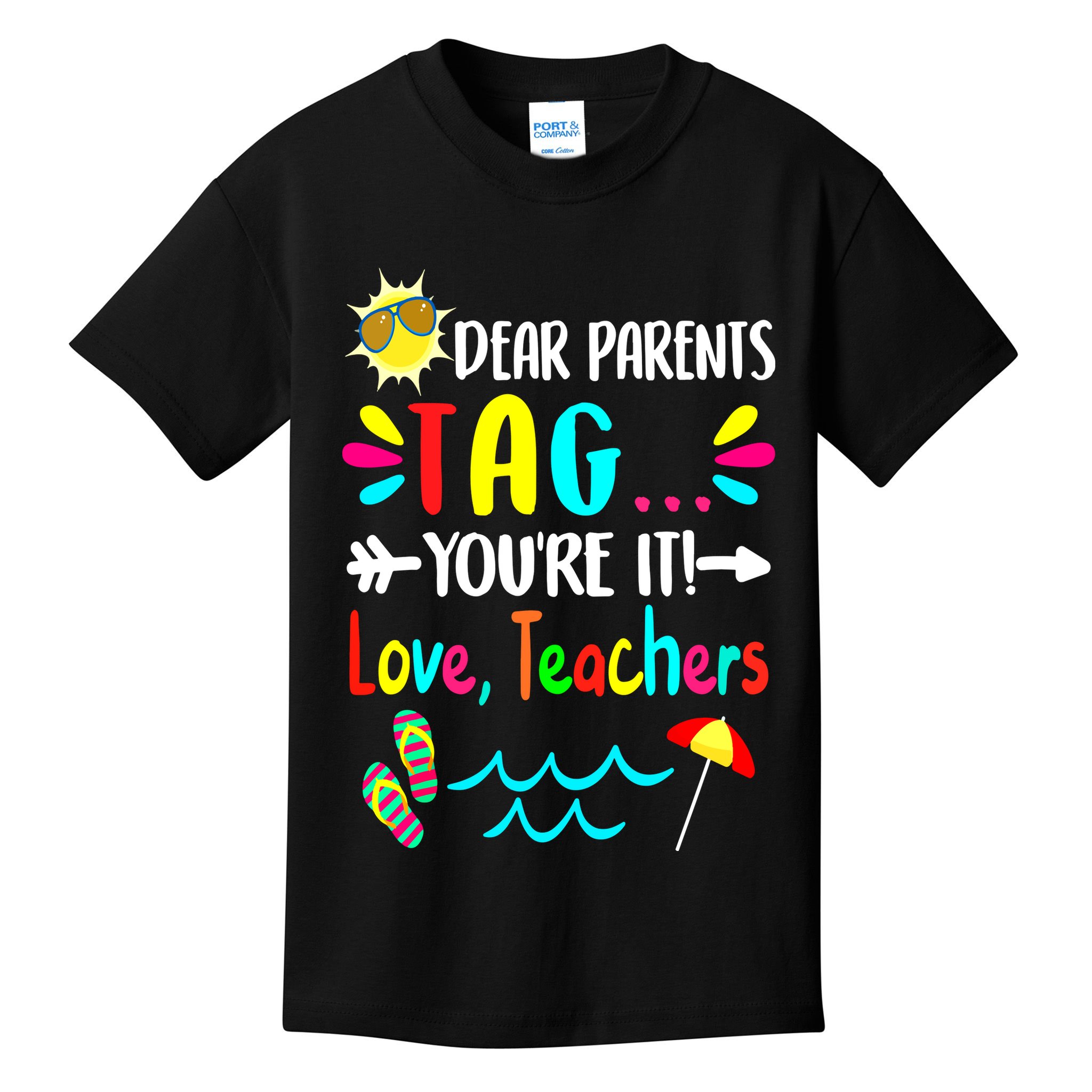 Teacher Gift Funny Last Day Of School Kids T-Shirt