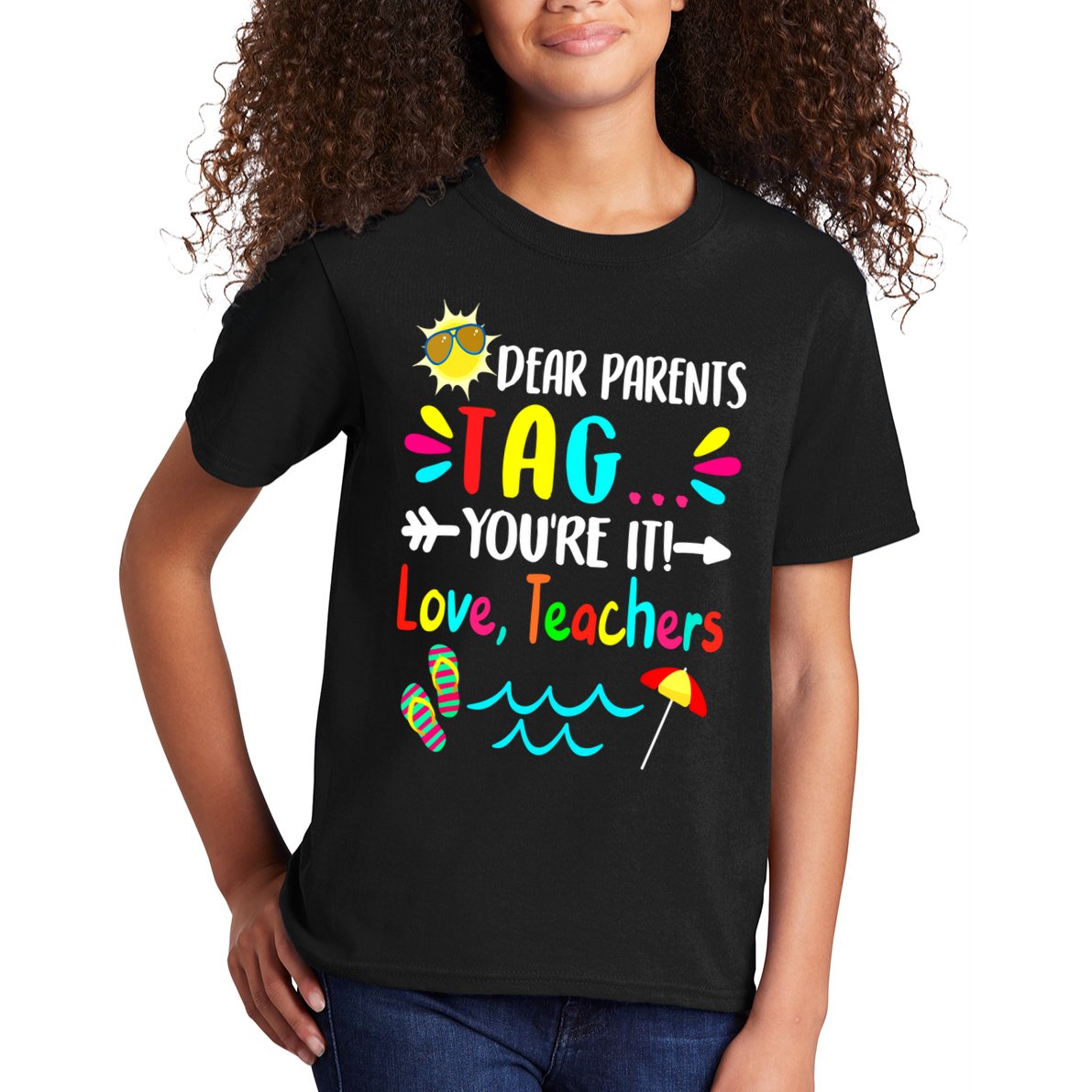 Teacher Gift Funny Last Day Of School Kids T-Shirt