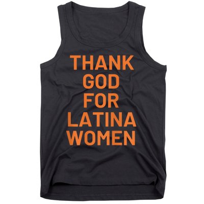 Thank God For Latina Tank Top