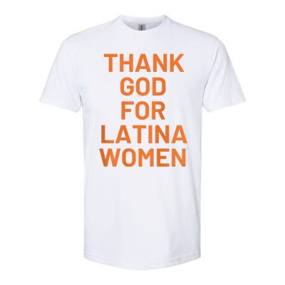 Thank God For Latina Softstyle® CVC T-Shirt