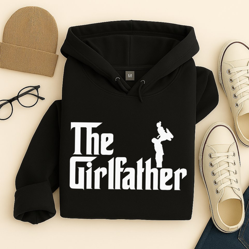 The Girl Father Gift Funny Dad Best FatherS Day Hoodie