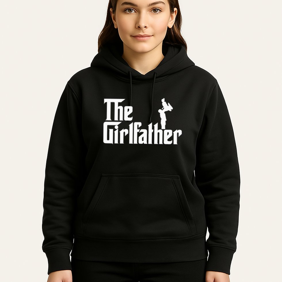 The Girl Father Gift Funny Dad Best FatherS Day Hoodie
