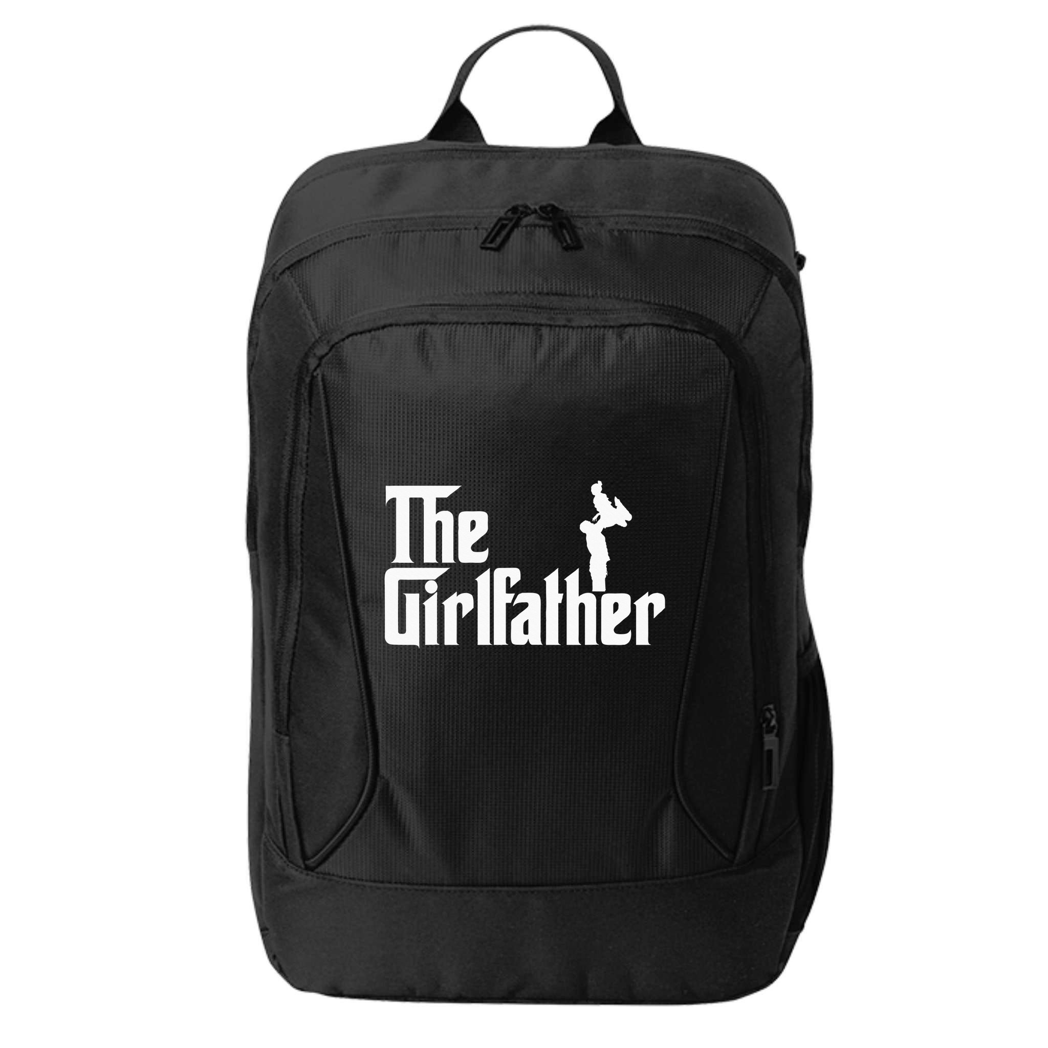 The Girl Father Gift Funny Dad Best FatherS Day City Backpack