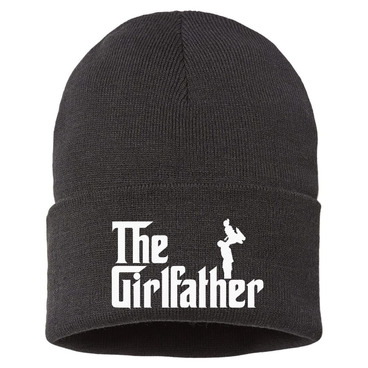 The Girl Father Gift Funny Dad Best FatherS Day Sustainable Knit Beanie