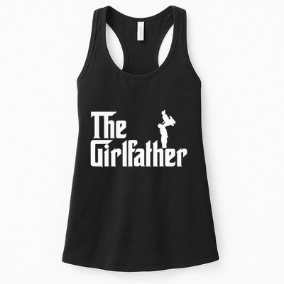 The Girl Father Gift Funny Dad Best FatherS Day Womens Tank Top