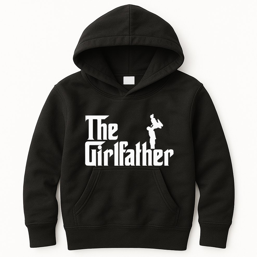 The Girl Father Gift Funny Dad Best FatherS Day Kids Hoodie