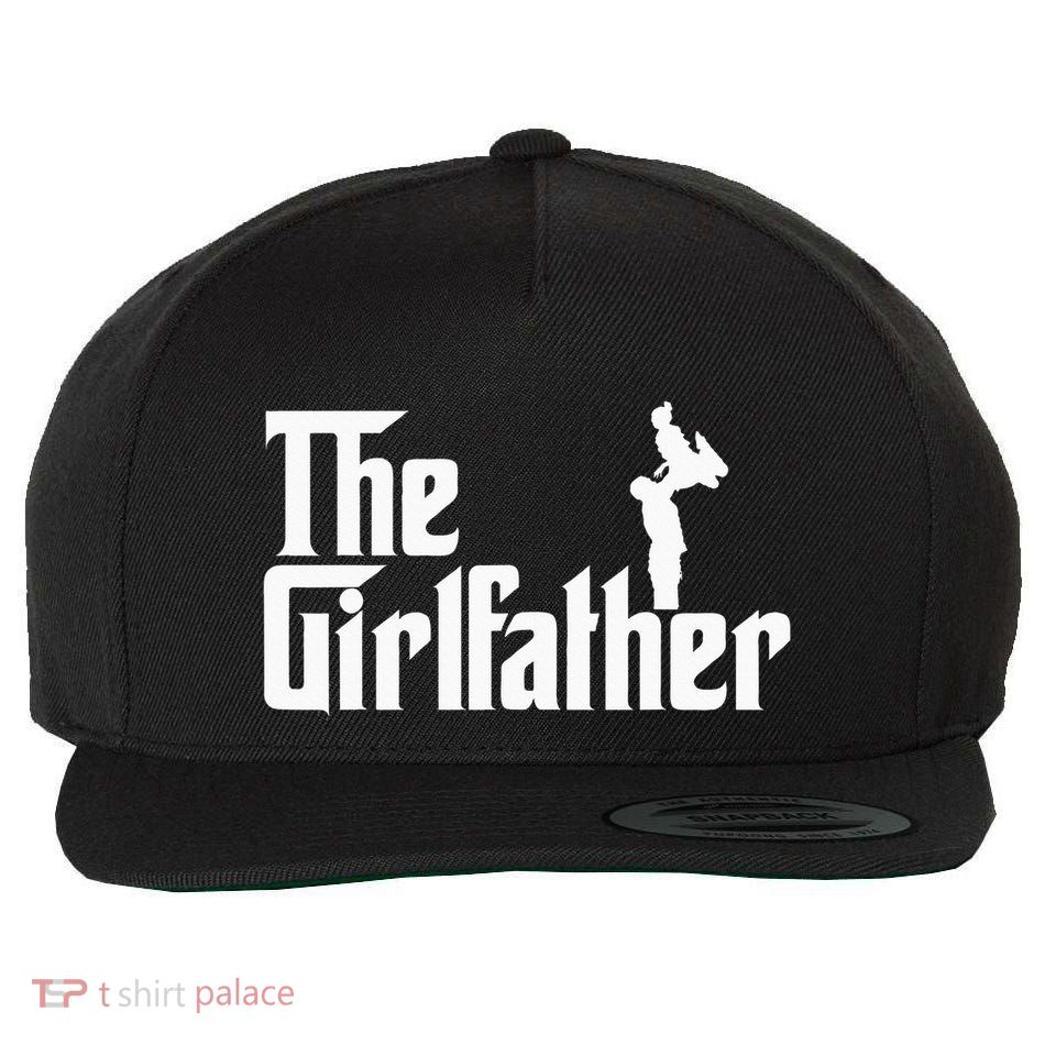 The Girl Father Gift Funny Dad Best FatherS Day Wool Snapback Cap