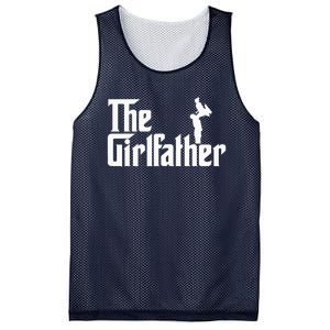 The Girl Father Gift Funny Dad Best FatherS Day Mesh Reversible Basketball Jersey Tank