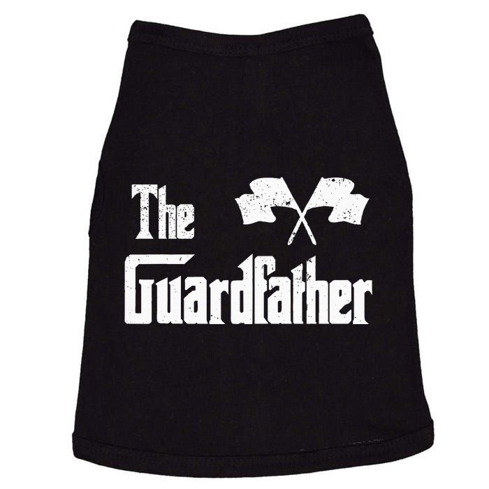 The Guardfather Funny Meme Color Guard Proud Dad Colorguard Doggie Tank