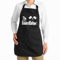 The Guardfather Funny Meme Color Guard Proud Dad Colorguard Apron