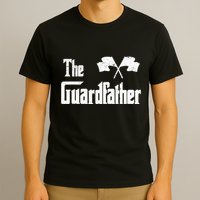 The Guardfather Funny Meme Color Guard Proud Dad Colorguard T-Shirt