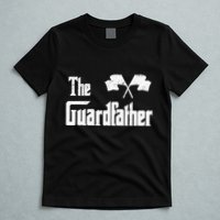 The Guardfather Funny Meme Color Guard Proud Dad Colorguard T-Shirt