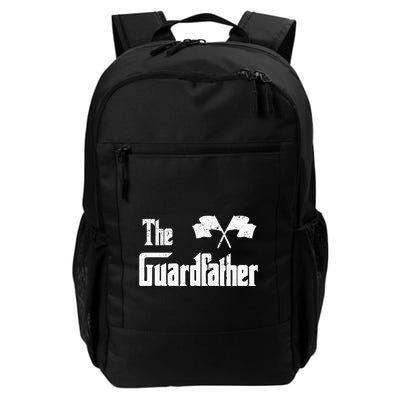 The Guardfather Funny Meme Color Guard Proud Dad Colorguard Backpack
