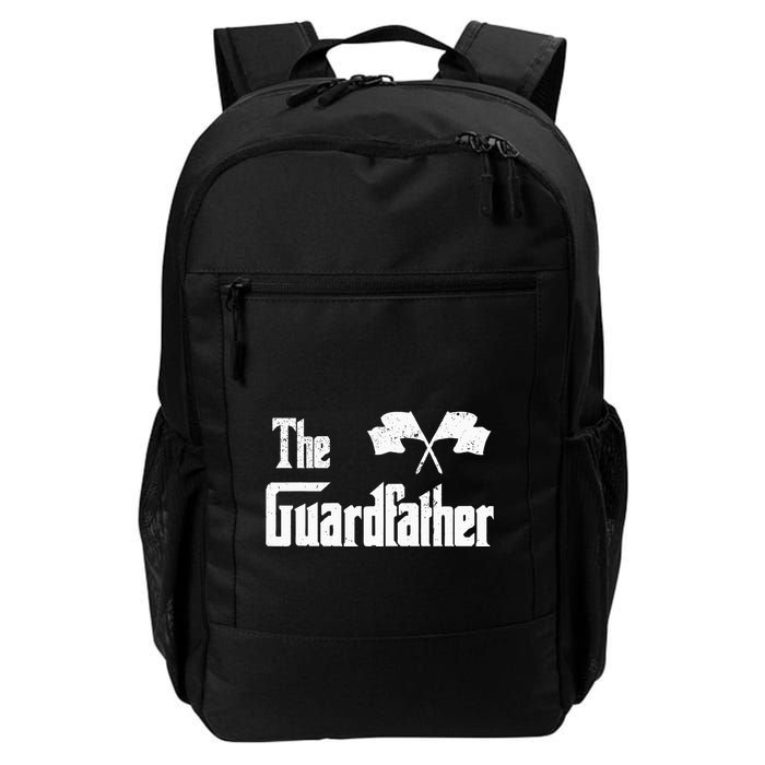 The Guardfather Funny Meme Color Guard Proud Dad Colorguard Backpack