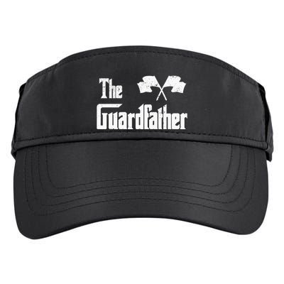 The Guardfather Funny Meme Color Guard Proud Dad Colorguard Adult Drive Performance Visor