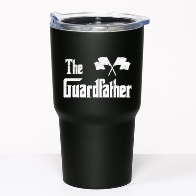 The Guardfather Funny Meme Color Guard Proud Dad Colorguard Tumbler
