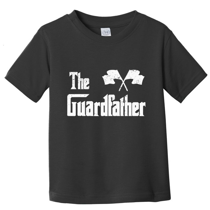The Guardfather Funny Meme Color Guard Proud Dad Colorguard Toddler T-Shirt
