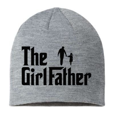 The Girl Father Funny Dad Of Daddy Daughter Sustainable Beanie