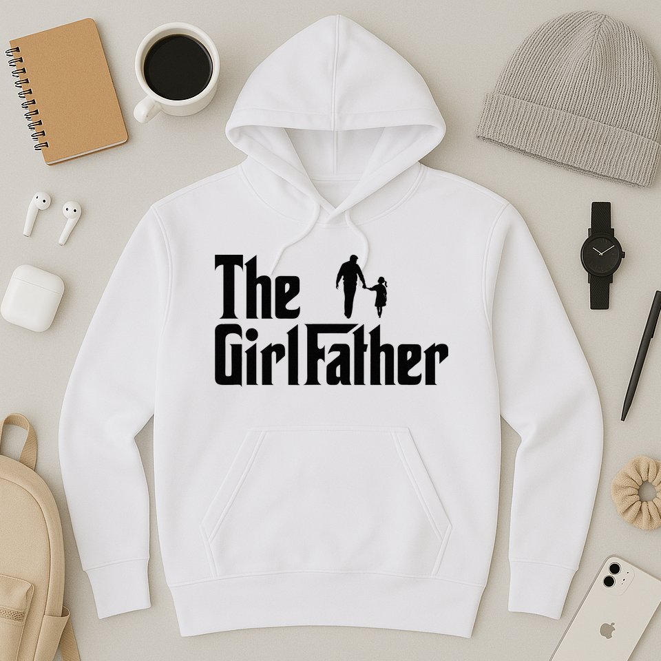 The Girl Father Funny Dad Of Daddy Daughter Hoodie