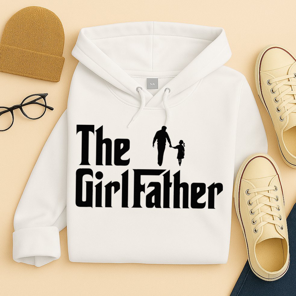 The Girl Father Funny Dad Of Daddy Daughter Hoodie