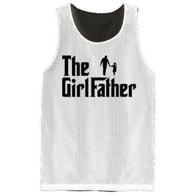 The Girl Father Funny Dad Of Daddy Daughter Mesh Reversible Basketball Jersey Tank