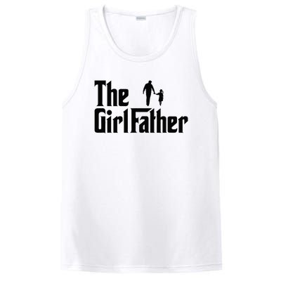 The Girl Father Funny Dad Of Daddy Daughter PosiCharge Competitor Tank