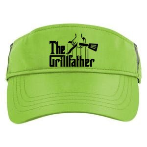 The Grillfather Funny Fathers Day Gift Grandfather Gift Adult Drive Performance Visor